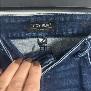 Judy Blue Women's Deep Indigo Skinny Jeans